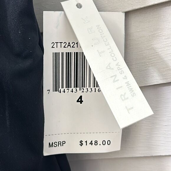 Trina Turk Swimsuit Size 4 One Piece One Shoulder NWT * - Picture 11 of 14